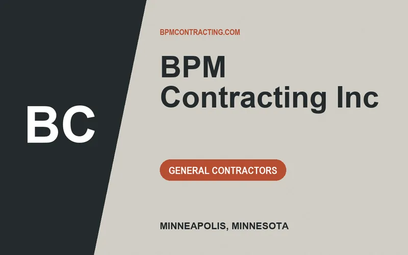 BPM Contracting Inc in Minneapolis, Minnesota
