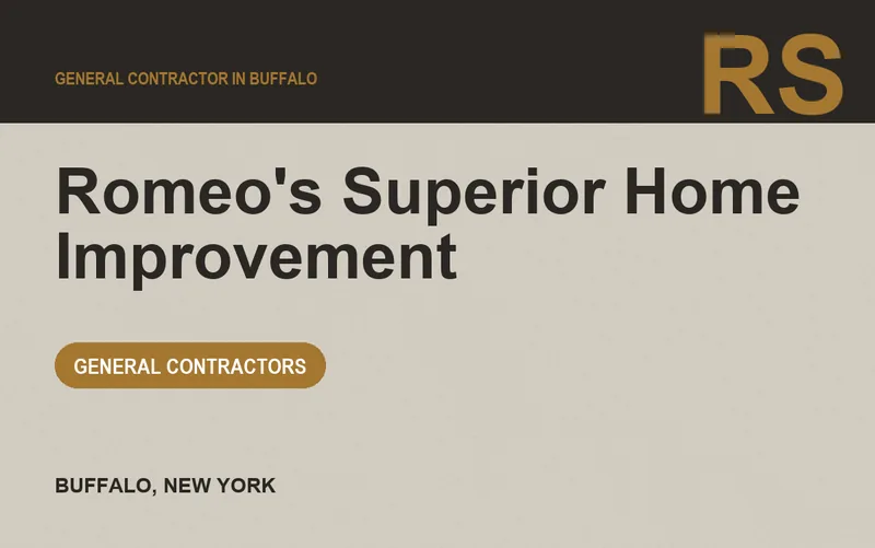 Romeo's Superior Home Improvement in Buffalo, New York