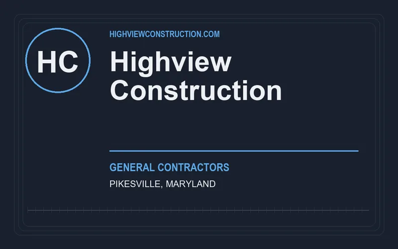 Highview Construction in Pikesville, Maryland