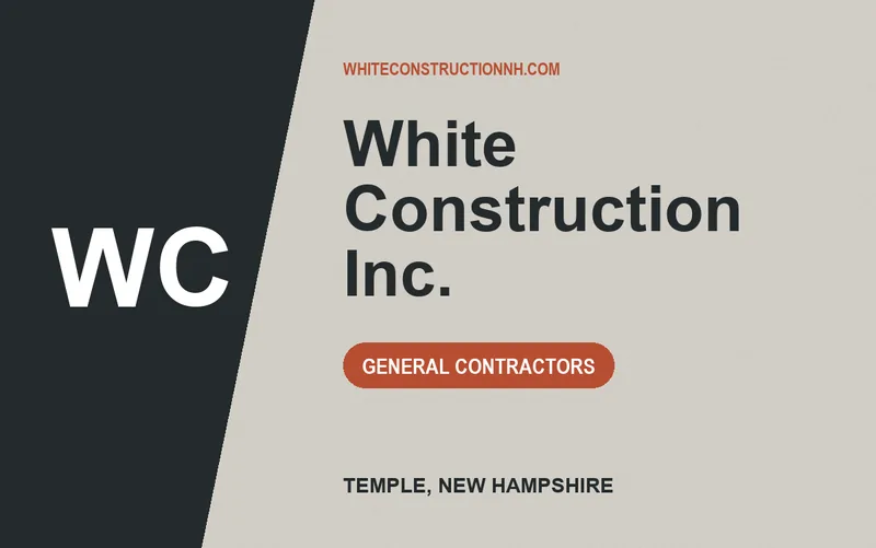 White Construction Inc. in Temple, New Hampshire