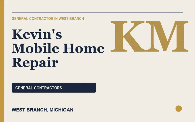 Kevin's Mobile Home Repair in West Branch, Michigan