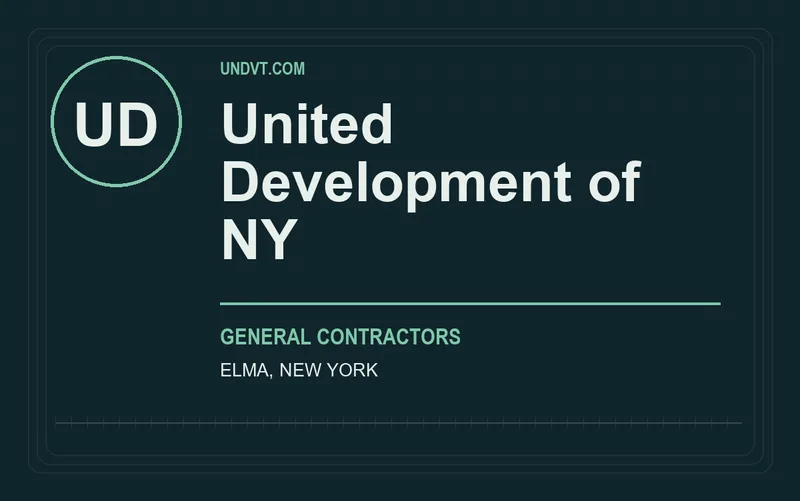 United Development of NY in Elma, New York