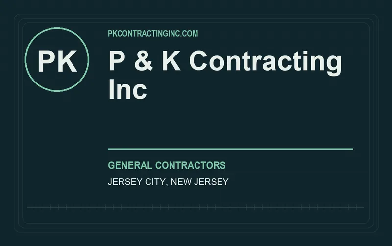 P & K Contracting Inc in Jersey City, New Jersey