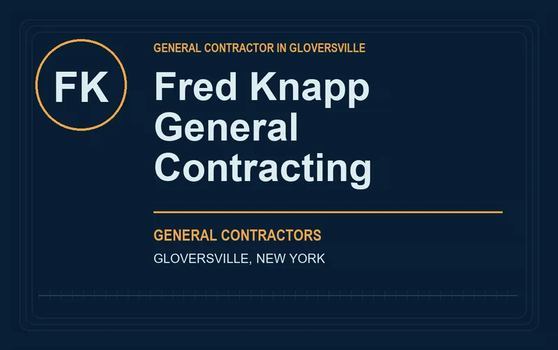 Fred Knapp General Contracting in Gloversville, New York