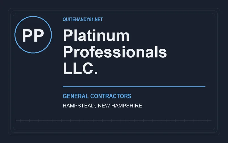PLATINUM PROFESSIONALS LLC. in Hampstead, New Hampshire