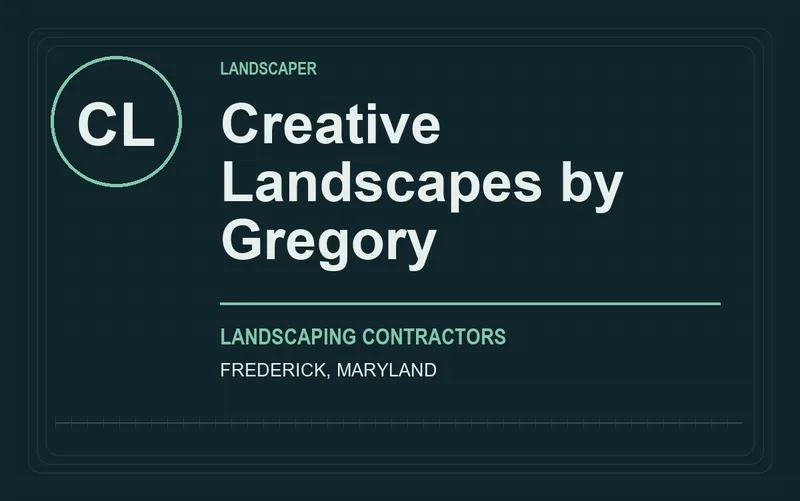 Creative Landscapes by Gregory in Frederick, Maryland