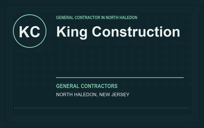 King Construction in North Haledon, New Jersey