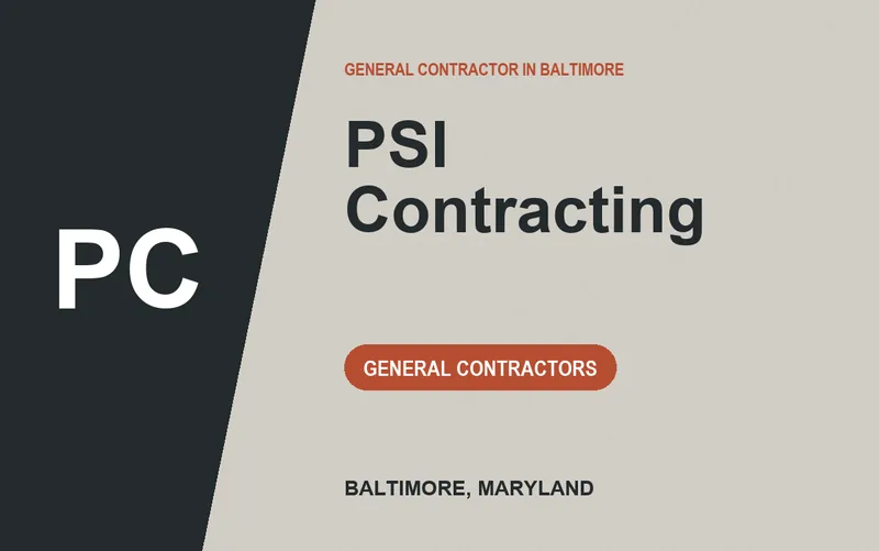 PSI Contracting in Baltimore, Maryland