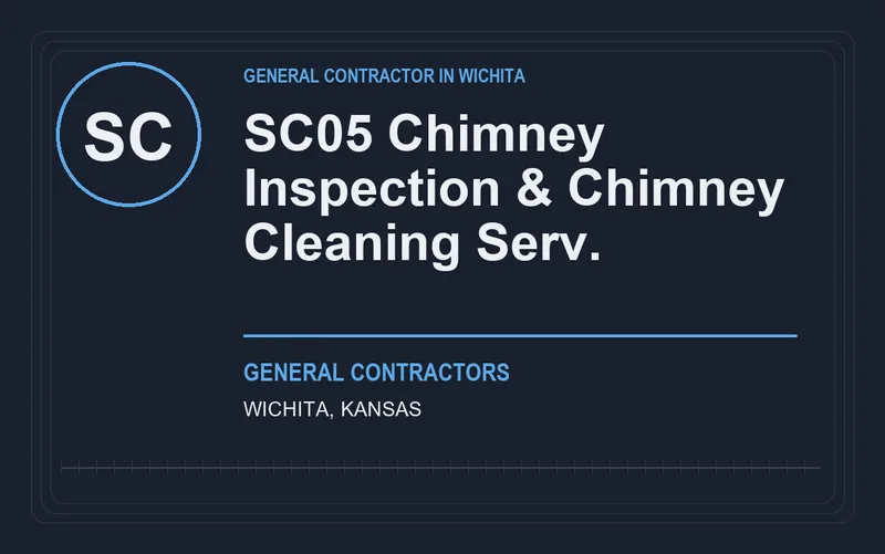 SC05 Chimney Inspection & Chimney Cleaning Serv. in Wichita, Kansas
