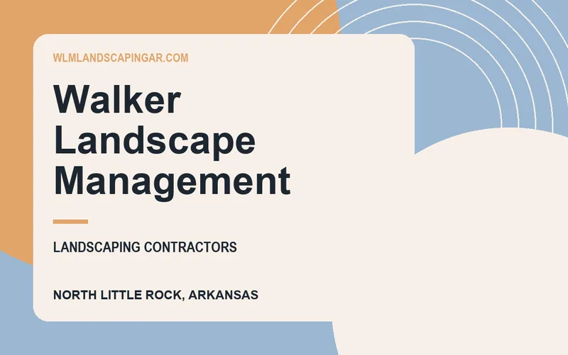 Walker Landscape Management in North Little Rock, Arkansas