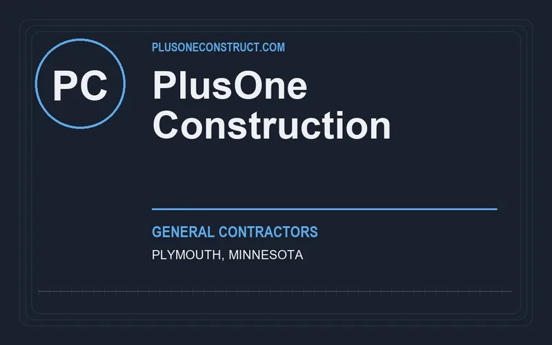 PlusOne Construction in Plymouth, Minnesota