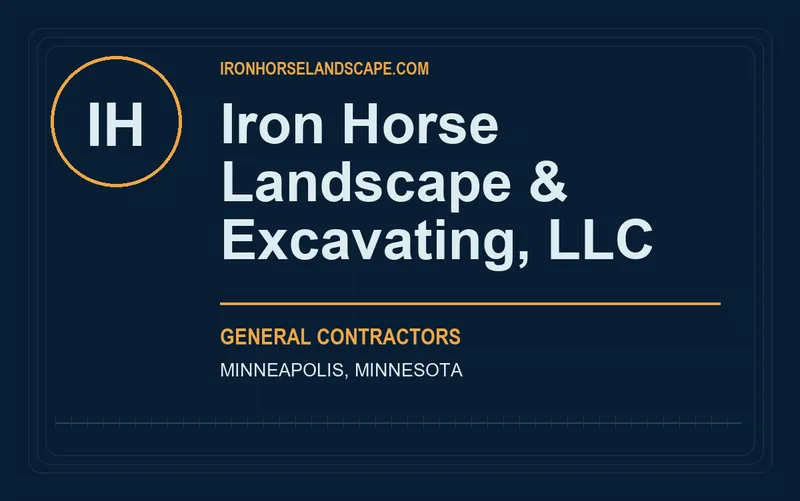 Iron Horse Landscape & Excavating, LLC in Minneapolis, Minnesota