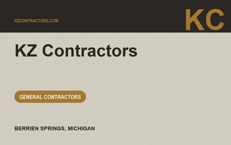 KZ Contractors in Berrien Springs, Michigan