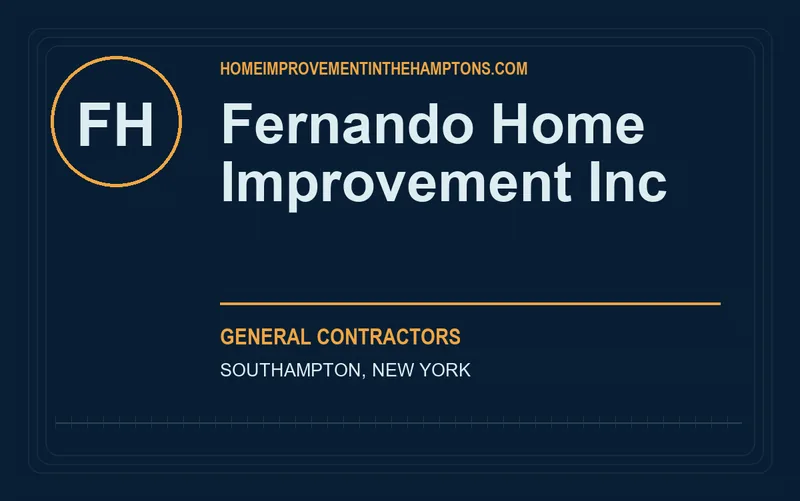 Fernando Home Improvement Inc in Southampton, New York