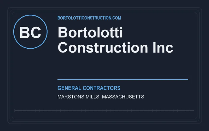 Bortolotti Construction Inc in Marstons Mills, Massachusetts