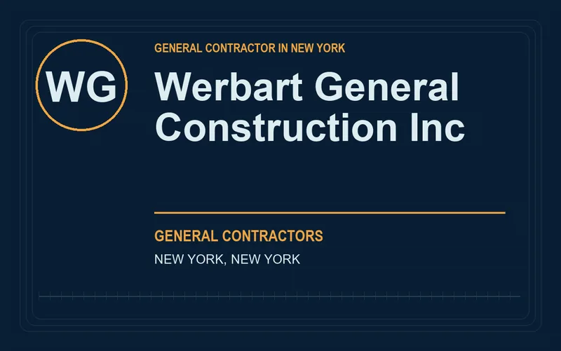 Werbart General Construction Inc in New York, New York