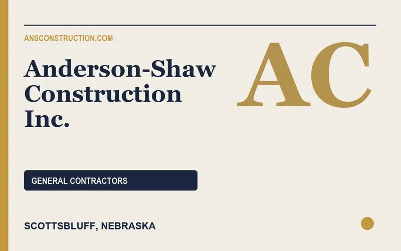 Anderson-Shaw Construction Inc. in Scottsbluff, Nebraska