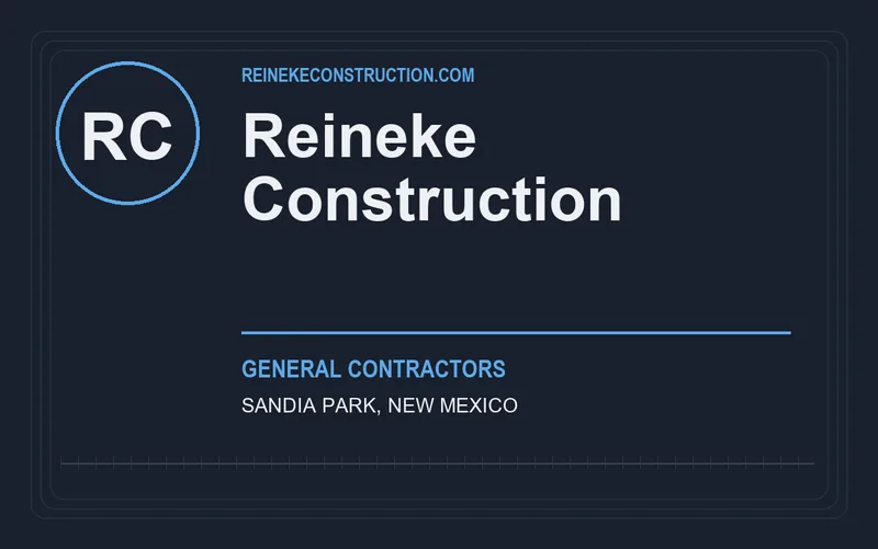 Reineke Construction in Sandia Park, New Mexico