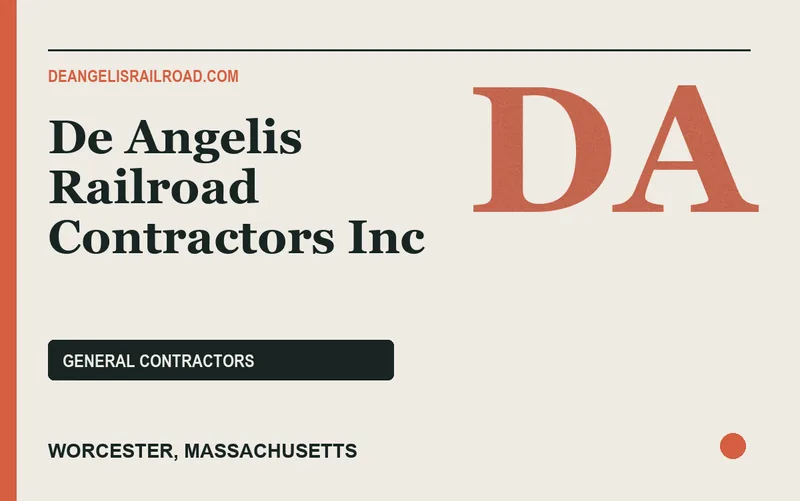 De Angelis Railroad Contractors Inc in Worcester, Massachusetts