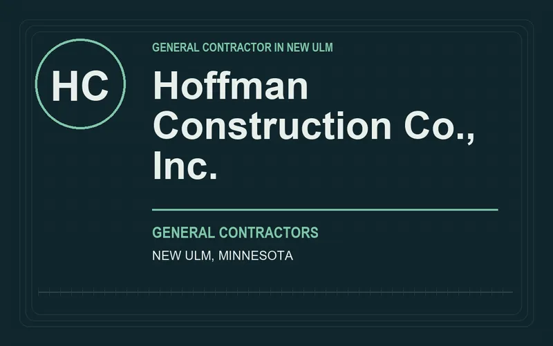 Hoffman Construction Co., Inc. in New Ulm, Minnesota