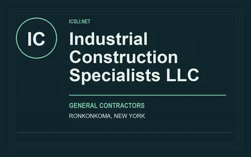 Industrial Construction Specialists LLC in Ronkonkoma, New York