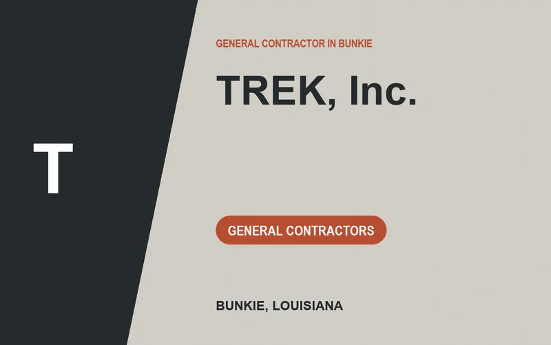 TREK, Inc. in Bunkie, Louisiana