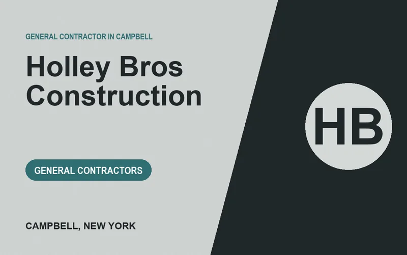 Holley Bros Construction in Campbell, New York
