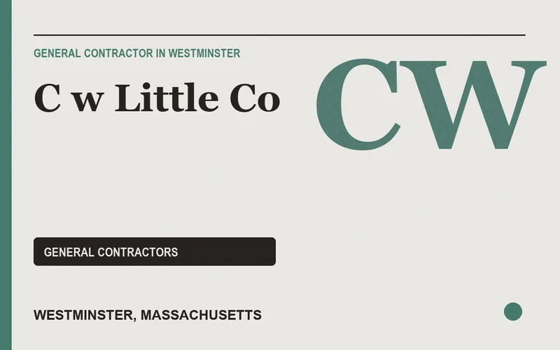 C w Little Co in Westminster, Massachusetts