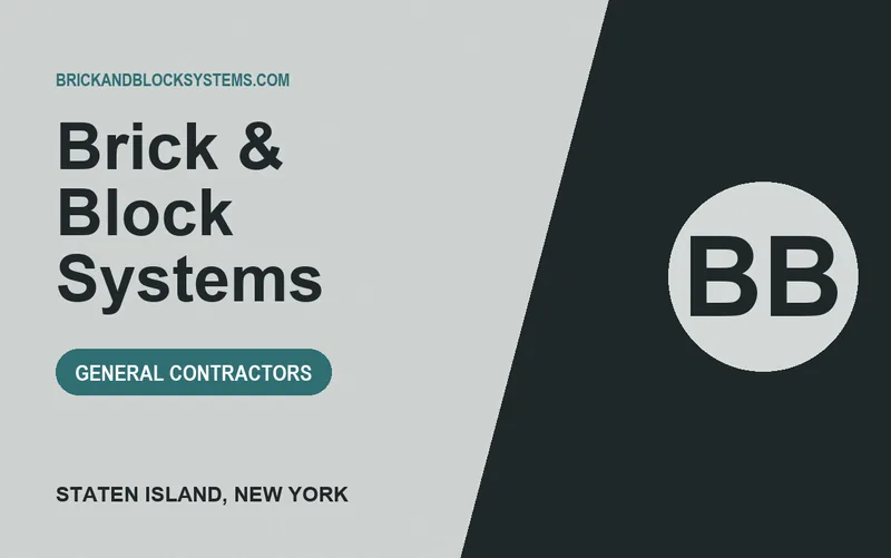 Brick & Block Systems in Staten Island, New York