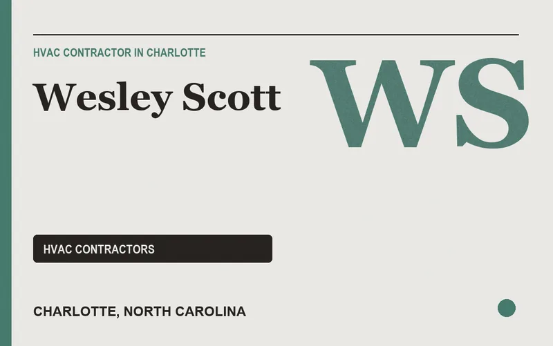 Wesley Scott in Charlotte, North Carolina