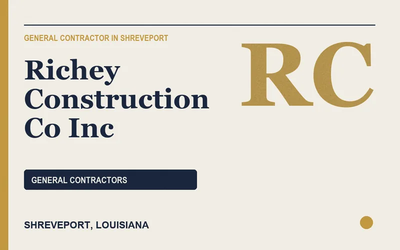 Richey Construction Co Inc in Shreveport, Louisiana