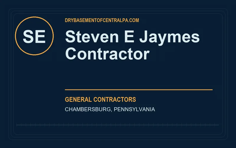 Steven E Jaymes Contractor in Chambersburg, Pennsylvania