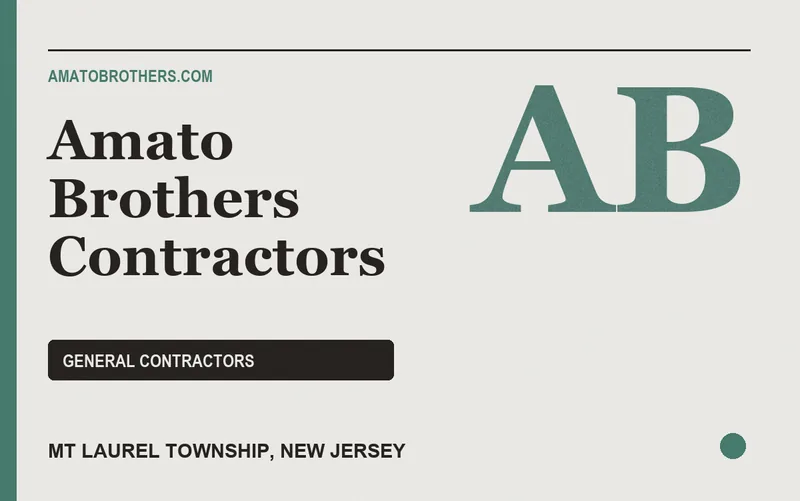 Amato Brothers Contractors in Mt Laurel Township, New Jersey