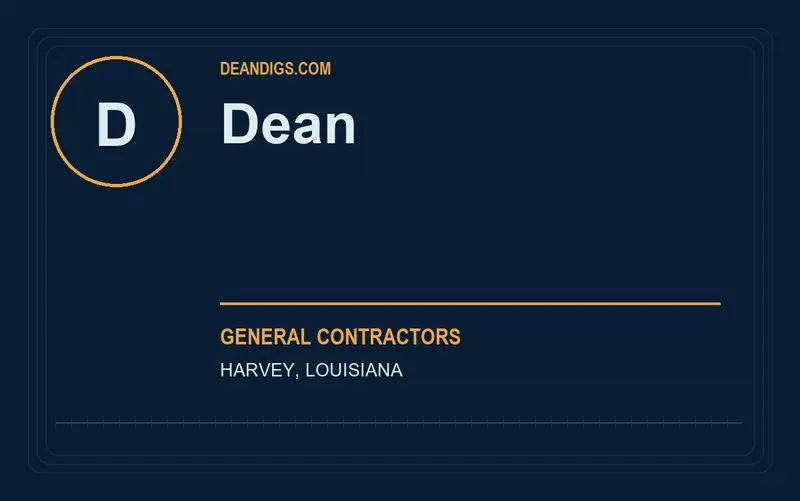 DEAN in Harvey, Louisiana
