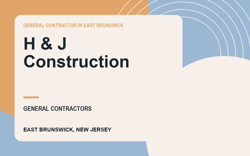 H & J Construction in East Brunswick, New Jersey