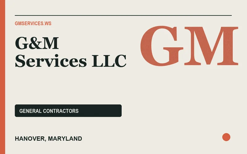 G&M Services LLC in Hanover, Maryland