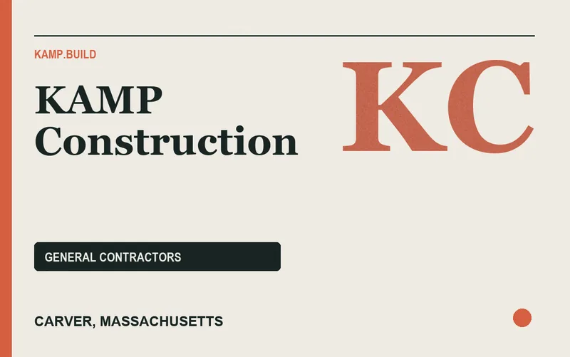 KAMP Construction in Carver, Massachusetts