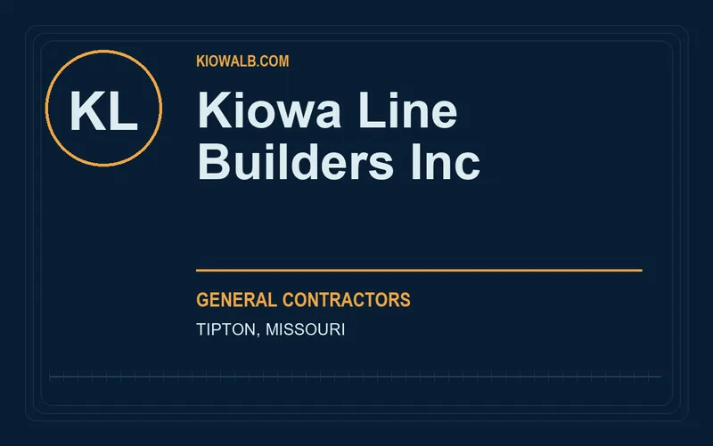 Kiowa Line Builders Inc in Tipton, Missouri