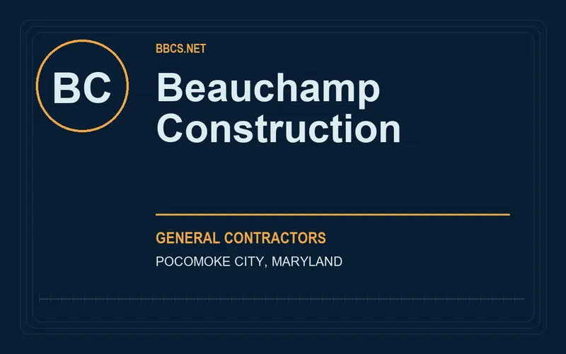 Beauchamp Construction in Pocomoke City, Maryland