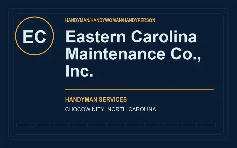 Eastern Carolina Maintenance Co., Inc. in Chocowinity, North Carolina