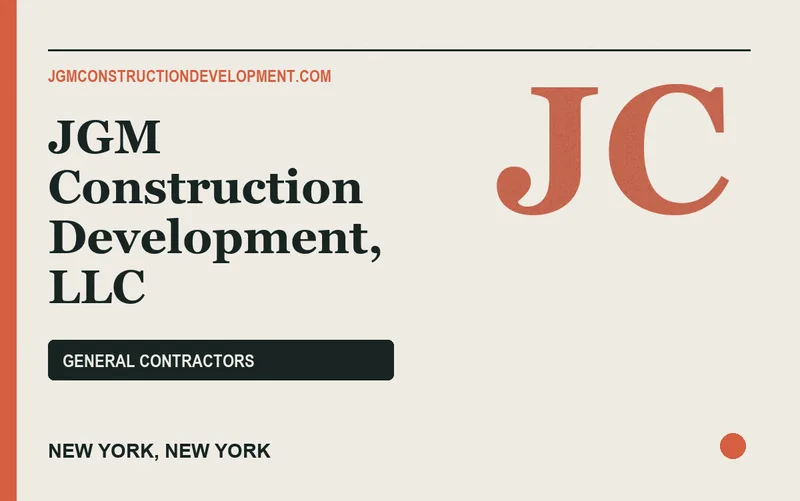 JGM Construction Development, LLC in New York, New York