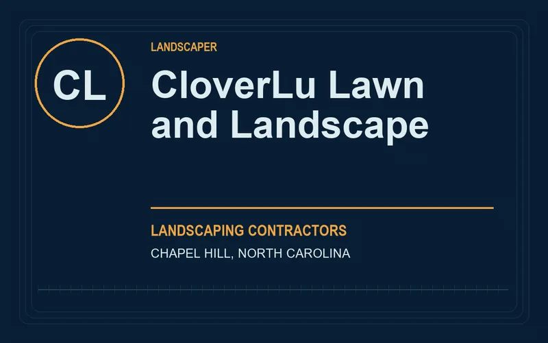 CloverLu Lawn and Landscape in Chapel Hill, North Carolina