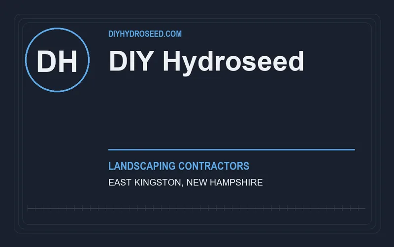 DIY Hydroseed in East Kingston, New Hampshire