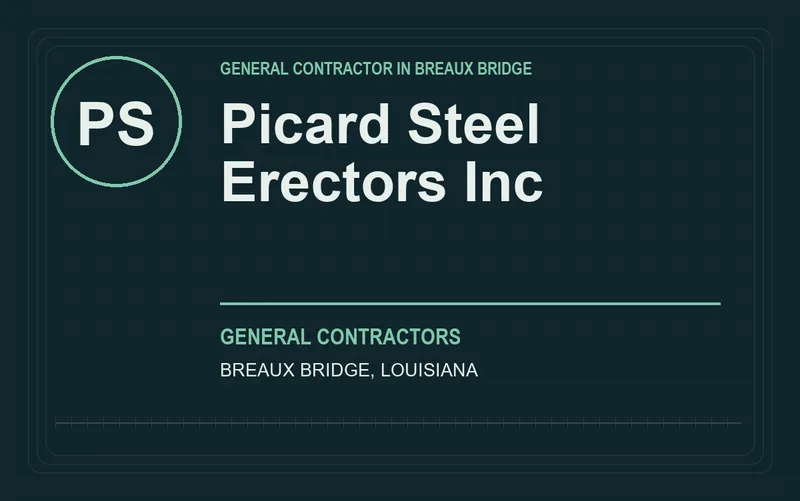 Picard Steel Erectors Inc in Breaux Bridge, Louisiana