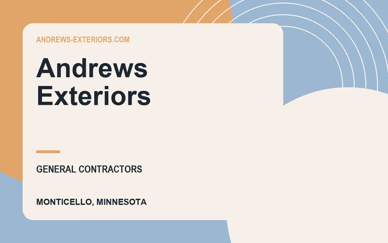Andrews Exteriors in Monticello, Minnesota