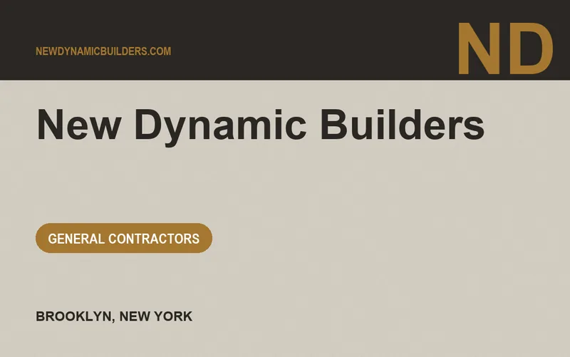 New Dynamic Builders in Brooklyn, New York