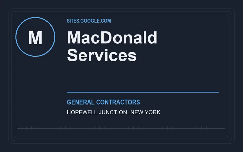 MacDonald Services in Hopewell Junction, New York
