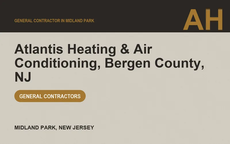 Atlantis Heating & Air Conditioning, Bergen County, NJ in Midland Park, New Jersey