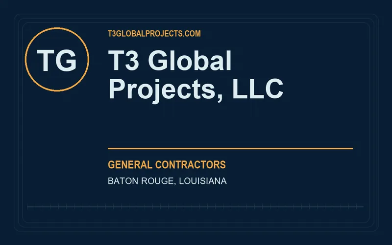 T3 Global Projects, LLC in Baton Rouge, Louisiana