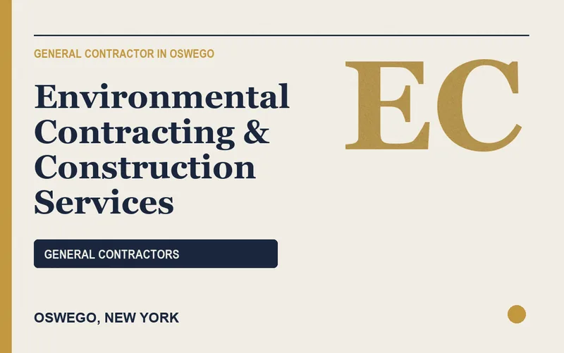 Environmental Contracting & Construction Services in Oswego, New York